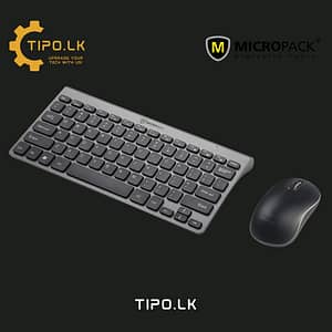 micropack-slim-wireless mouse and keyboard combo km 218w Srilanka