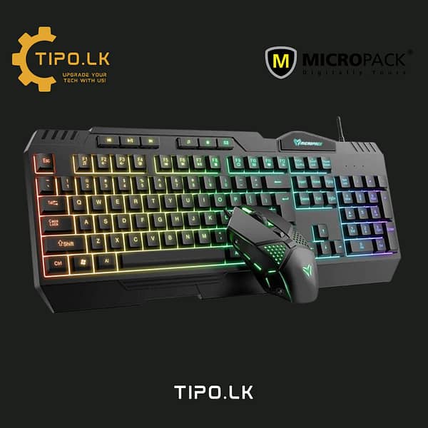 micropack gc 30 combo gaming keyboard and mouse