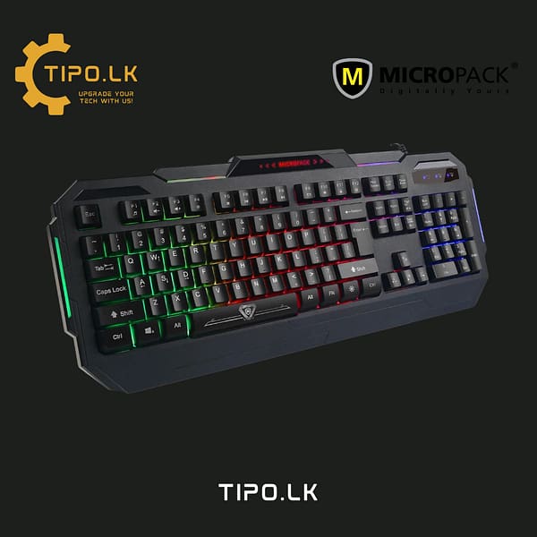 micropack gk 10l black gaming keyboard