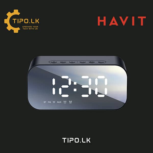 havit m3 bluetooth speaker and alarm clock srilanka