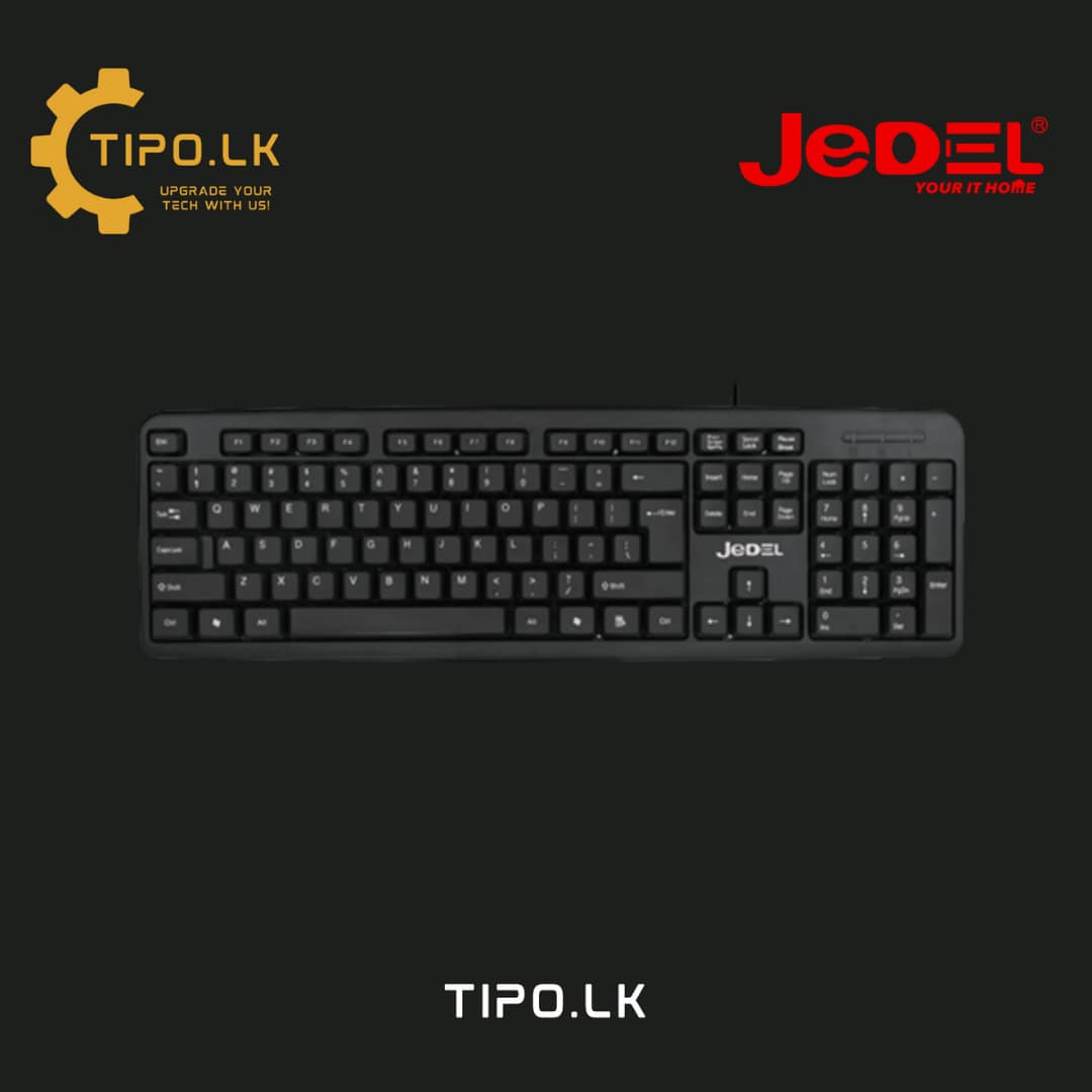 JEDEL K11 OFFICE KEYBOARD TIPO.LK